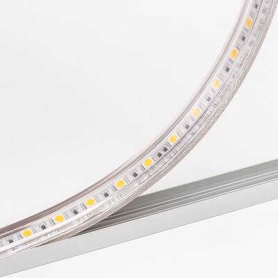 KL-FE60-A0-9W-SLK, Işıklı Tabela, Harf aydınlatma için 10.000K Şerit led, Silkonlu, Dış, 60Led /Mt, 12V, 9W