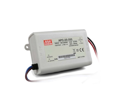 APC-25-350, Meanwell, 25~70Vdc, 350mA, IP30