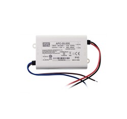 Meanwell - APC-35-500, Meanwell, 25~70Vdc, 500mA, IP42