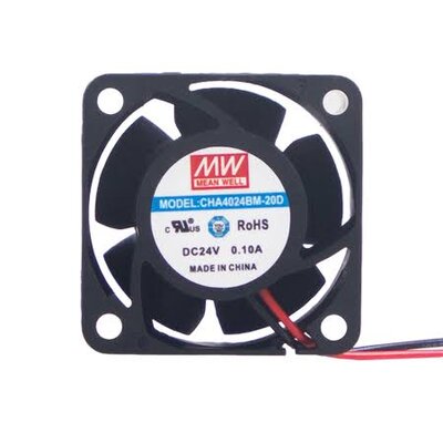 CHA4024BM-20D, Fan, 24V, 40*40*20mm Meanwell Fan