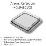 Khatod - KCLP48CV02 Khatod Cover + gasket Arena KCLP4802CRSM