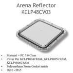 KCLP48CV03 Khatod Cover + gasket Arena KCLP4804CRSM, KCLP4805CRSM, K