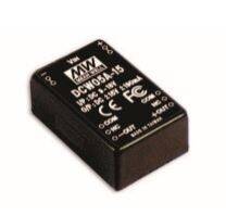 DCW05A-05 Meanwell 09~18Vdc>+/-5Vdc +/-500mA