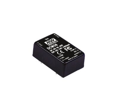 DCW08A-05 Meanwell 9~18Vdc>+/-5Vdc +/-800mA
