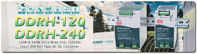 DDR-120A-12, DC-DC, Convertor, In:9~18Vdc, Out:12Vdc, 8.3 Amp