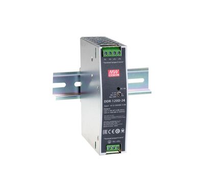DDR-120D-24, DC/DC, Converter, in: 67.2~154 Vdc, Out: 24Vdc, 5.0Amp