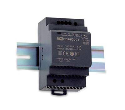 DDR-60G-24 Meanwell 9~36Vdc>24Vdc 2.5 Amp