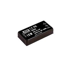 Meanwell - DKA15A-05 Meanwell 9~18Vdc>+/-5Vdc +/-1500mA