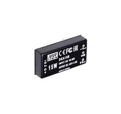 Meanwell - DKA15B-15 Meanwell 18~36Vdc>+/-15Vdc +/-500mA