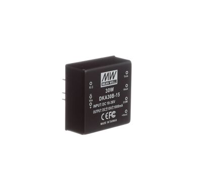 DKA30B-15 Meanwell 18~36Vdc>+/-15Vdc +/-1000mA