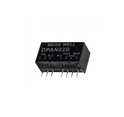 DPAN02B-12 Meanwell 18~36Vdc>+/-12Vdc +/-83mA