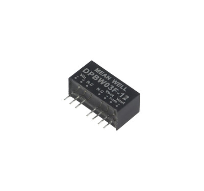 DPBW03F-12 Meanwell 9~36Vdc>+/-12Vdc +/-125mA