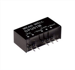 Meanwell - DPU01M-15 Meanwell 10.8~13.2Vdc>+/-15Vdc +/-33mA