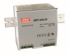 DRT-240-48 Meanwell 48Vdc 5.0 Amp DIN Rail Trifaze