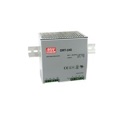 Meanwell - DRT-240-48 Meanwell 48Vdc 5.0 Amp DIN Rail Trifaze