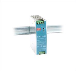 Meanwell - EDR-120-24, Ekonomik Seri, 24V, 5.0A, Güç Kaynağı