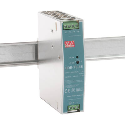 EDR-75-48, Meanwell, DIN, Güç Kaynakları, 48V, 1.6A