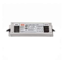 Meanwell - ELG-200-24A-3Y Meanwell 24Vdc 8.40Amp ADJ