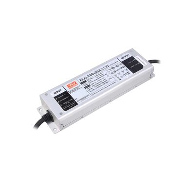 ELG-200-36A-3Y Meanwell 36Vdc 5.55Amp ADJ