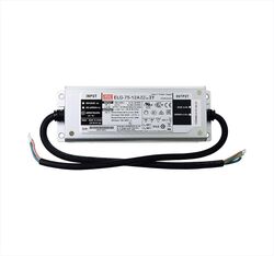 Meanwell - ELG-75-12A-3Y Meanwell 12Vdc 5,0Amp ADJ