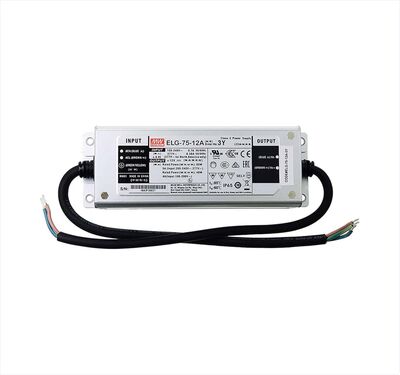 ELG-75-12A-3Y Meanwell 12Vdc 5,0Amp ADJ