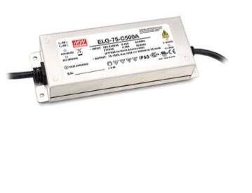ELG-75-C700D2-3Y, Meanwell, 53~107Vdc, 700mA, Smart Dimming