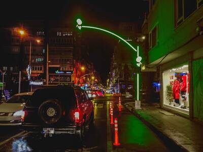 KL-FE60-GREEN-14W-SLK, Silikonlu, Yeşil, Şerit led, GREEN, 60 Led, IP66, DIŞ mekan için,12V, 14W