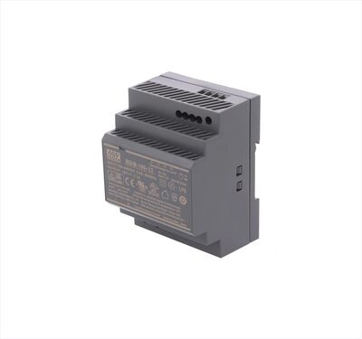 HDR-100-12, Power Supply, 12V, Ray, Güç Kaynakları, İnce Seri, Plastik kasa, Mean Well SMPS