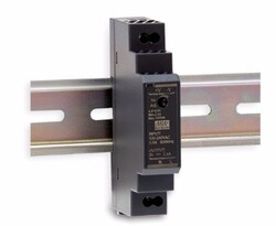 Meanwell - HDR-15-5 Meanwell 5Vdc 2.4Amp DIN Rail StepShape