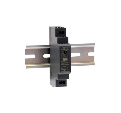 HDR-15-5 Meanwell 5Vdc 2.4Amp DIN Rail StepShape
