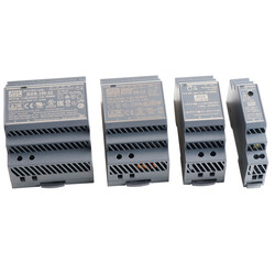 HDR-150-24, Meanwell, Ray Tipi, dar, ince, SMPS, 24Vdc, Güç Kaynağı, Power Supply - Thumbnail
