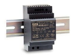 HDR-30-12, 12V 2.0A, Ray montaj, Ekonomik Seri, İnce Power Supply - Thumbnail