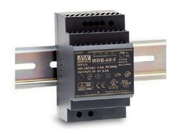 HDR-60-15 Meanwell 15Vdc 4.0Amp DIN Rail StepShape - Thumbnail