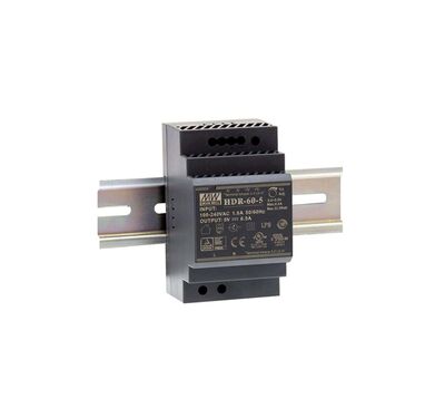 HDR-60-5, Meanwell, Pano, İnce, dar, Ekonomik, 5V Güç kaynakları