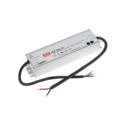 HEP-240-15 Meanwell 15Vdc 15.0Amp IP68