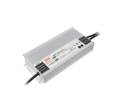 HEP-480-36A Meanwell 36Vdc 13.3Amp IP65 ADJ