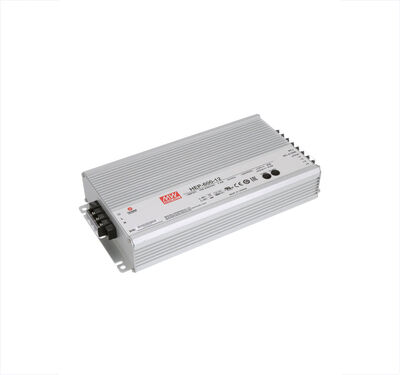 HEP-600-12 Meanwell 12Vdc 40Amp IP65 HEP-600-12 Meanwell 12Vdc 40Amp IP65