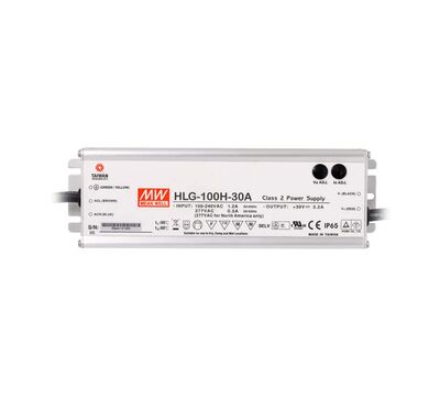 HLG-100H-30A Meanwell 30Vdc 3.2Amp ADJ