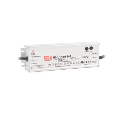 HLG-150H-24A Meanwell 24Vdc 6.3Amp ADJ