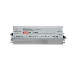Meanwell - HLG-185H-30B Meanwell 30Vdc 6.2Amp Dimming