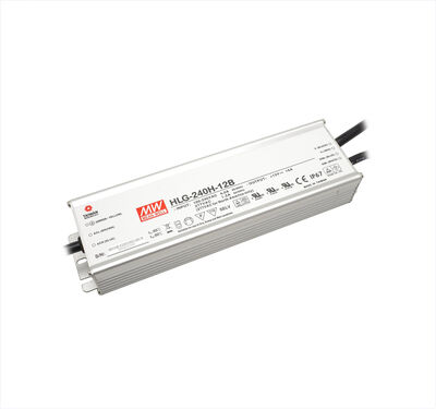 HLG-240H-12B Meanwell 12Vdc 16.0Amp Dimming