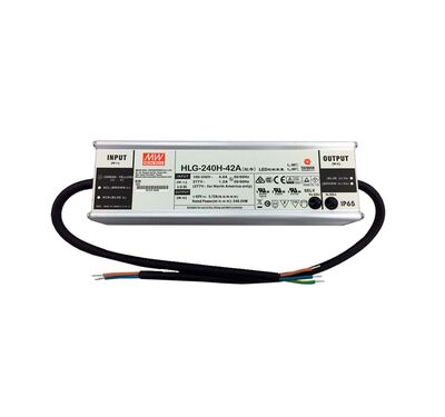 HLG-240H-42A Meanwell 42Vdc 5.72Amp ADJ