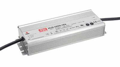 HLG-320H-36A Meanwell 36Vdc 8.9Amp ADJ