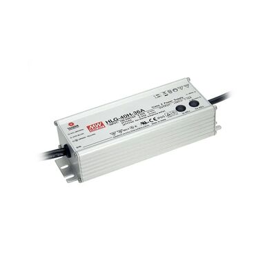 HLG-40H-36A Meanwell 36Vdc 1,12Amp ADJ