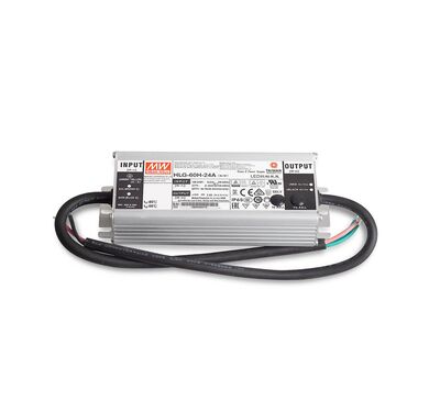 HLG-60H-24A Meanwell 24Vdc 2,5Amp ADJ