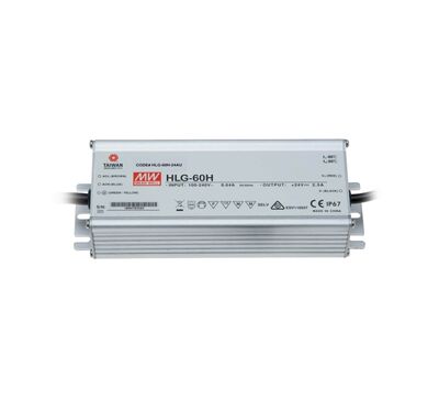 HLG-60H-36 Meanwell 36Vdc 1,7Amp IP67