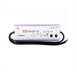 Meanwell - HLG-80H-12A Meanwell 12Vdc 5,0Amp ADJ