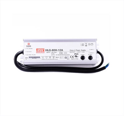 HLG-80H-12A Meanwell 12Vdc 5,0Amp ADJ