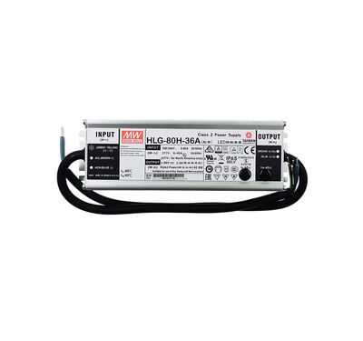 HLG-80H-36A Meanwell 36Vdc 2.3Amp ADJ