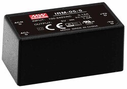 IRM-05-12 Meanwell 12Vdc 0.42Amp - Thumbnail